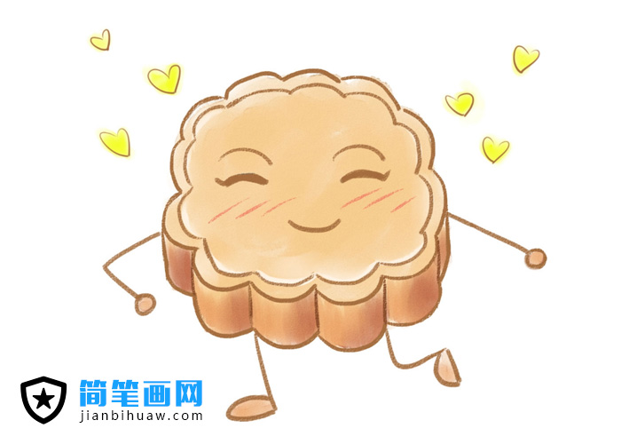 音符月餅♪簡(jiǎn)筆畫(huà)圖片中秋節(jié)簡(jiǎn)筆畫(huà)